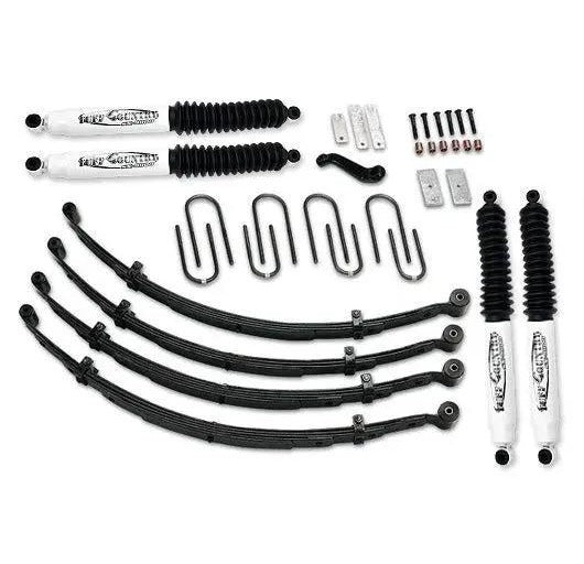 Tuff Country 42703KN 4in Lift Kit EZ-Ride SX8000 for 1976-1986 Jeep CJ5