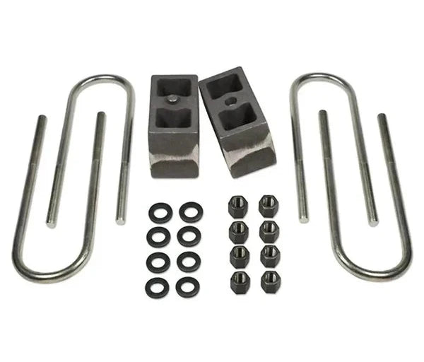 Tuff Country 97064 5.5in Rear Block and U-Bolt Kit Non-Tapered for 1999-2016 F-250