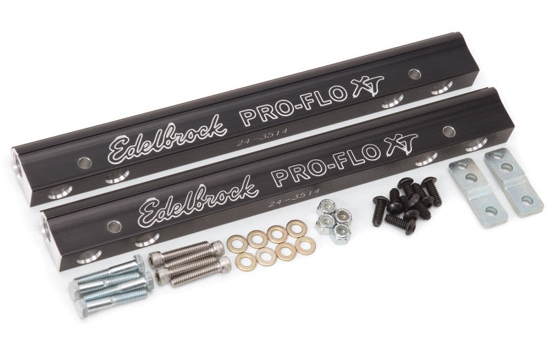 Edelbrock 3627 EFI Fuel Rail Kit SBC Pro-Flo XT for Use On 7137 Intake