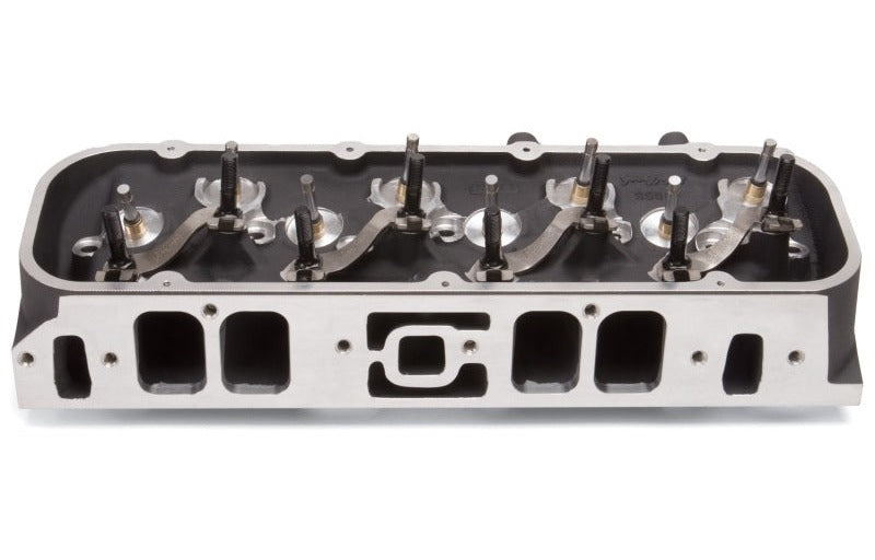 Edelbrock 61559 Single Marine BBC Rectangular Port Head with Valves