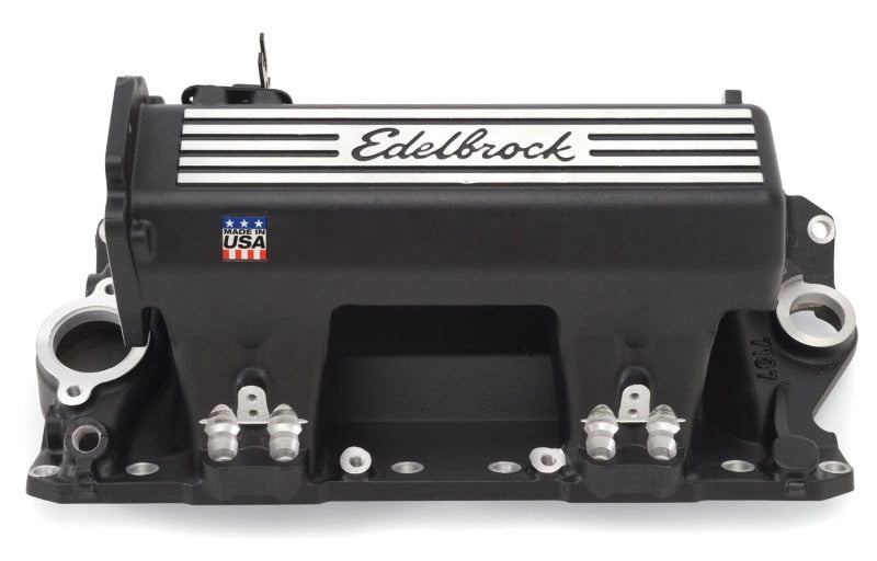 Edelbrock 71373 Manifold EFI Pro-Flo XT Small Block Chevrolet Standard Heads with Black Finish