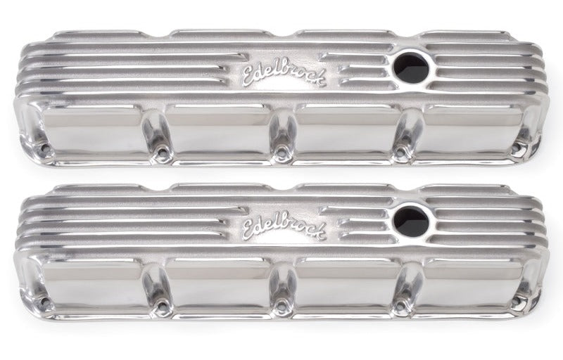 Edelbrock 4177 Valve Cover Classic Series Chrysler Magnum V8 Polished