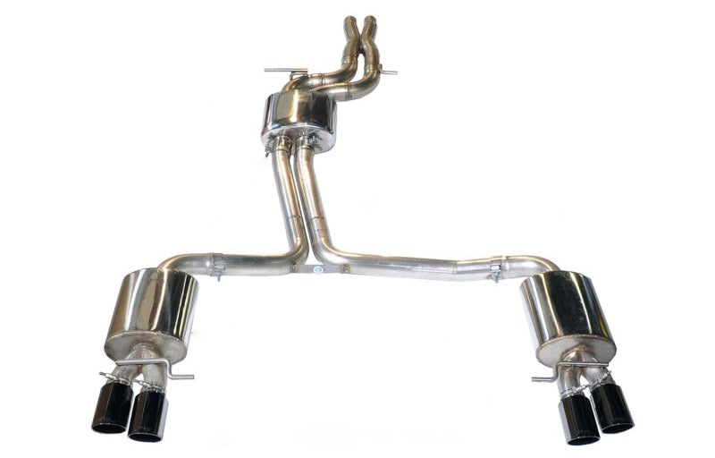 AWE Tuning Audi B8 / B8.5 S4 3.0T Touring Edition Exhaust - Diamond Black Tips (90mm)