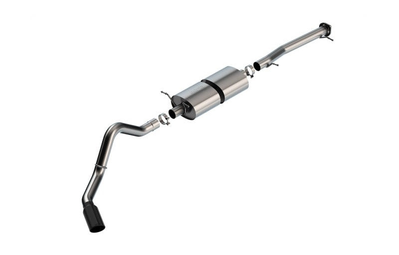 Borla 140833BC 20-22 Chevrolet/GMC Silverado/Sierra 6.6L T-304 SS Cat-Back S-Type Exhaust - Brushed - #140833BC
