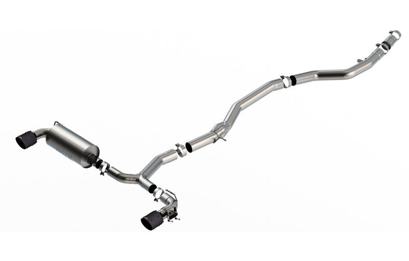 Borla 140826CFBA 2020-2026 Toyota Supra GR 3.0L I6 3in ATAK Catback Exhaust - Carbon Fiber Tips - #140826CFBA