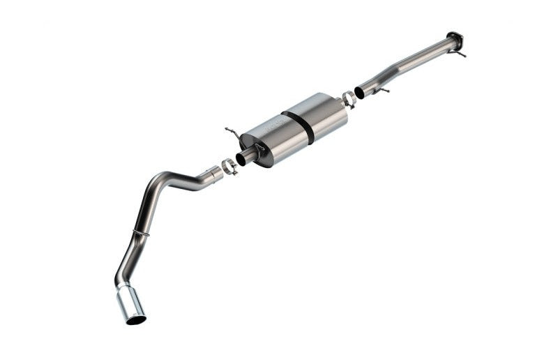 Borla 140833 20-22 Chevrolet/GMC Silverado/Sierra 6.6L T-304 SS Cat-Back S-Type Exhaust - Brushed - #140833