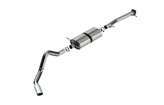 Borla 140833 20-22 Chevrolet/GMC Silverado/Sierra 6.6L T-304 SS Cat-Back S-Type Exhaust - Brushed - #140833