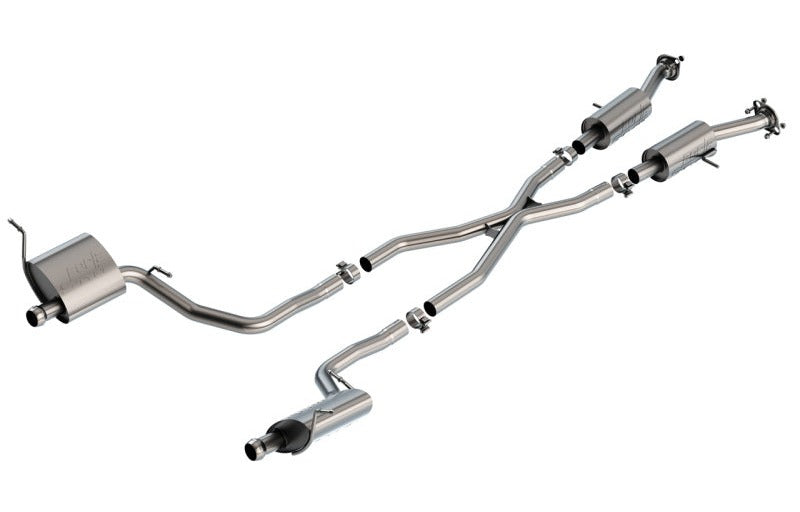 Borla 140836 14-21 Jeep Grand Cherokee High Altitude/Summit 3.6L V6 2/4WD 2.25in S-Type Cat-back - #140836