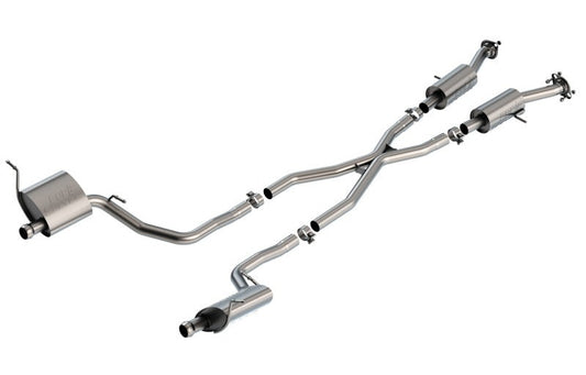 Borla 140836 14-21 Jeep Grand Cherokee High Altitude/Summit 3.6L V6 2/4WD 2.25in S-Type Cat-back - #140836