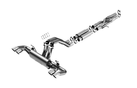 Borla 140892 21-26 Jeep Wrangler Rubicon 392 6.4L V8 AT 4WD 4DR S-Type Cat-Back Exhaust (Stainless) - #140892