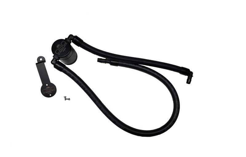 J&L 2021-2025 Jeep Wrangler 392 Oil Separator 3.0 Passenger Side - Black Anodized - #3072P-B
