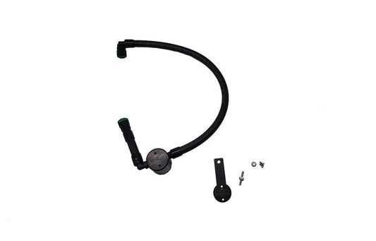 J&L 16-26 Dodge Durango / Jeep Grand Cherokee 3.6L Oil Separator 3.0 Passenger Side - Black Anodized - #3074P-B