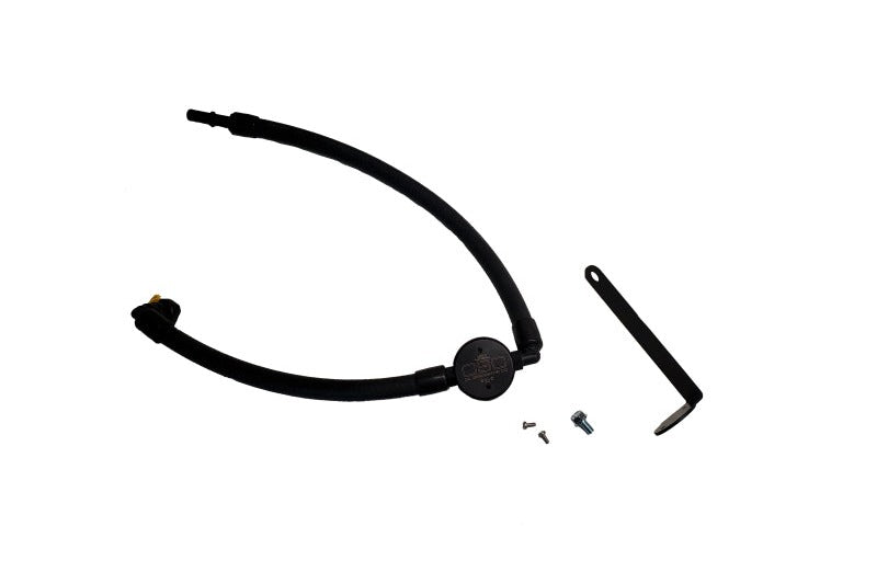J&L 2021.5-2024 Ford Bronco 2.3L EcoBoost Oil Separator 3.0 Passenger Side - Black Anodized - #3075P-B