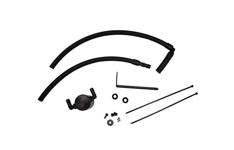 J&L 22-26 Subaru BRZ/GR86 2.4L Passenger Side Oil Separator 3.0 - Black Anodized - #3117P-B