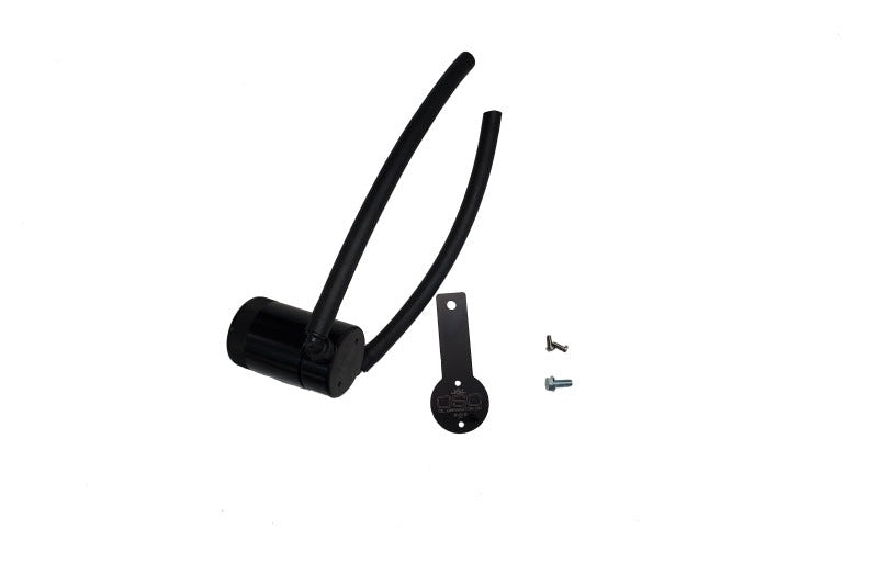 J&L 2019-2025 Nissan Altima 2.5L Oil Separator 3.0 Passenger Side - Black Anodized - #3120P-B