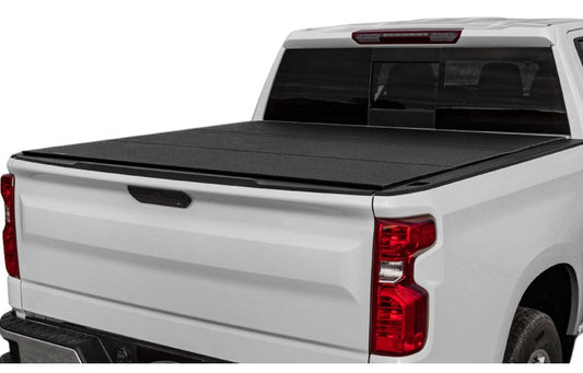 Access LOMAX 2023+ Chevrolet Colorado / GMC Canyon 5ft Bed Folding Hard Cover - Black Urethane