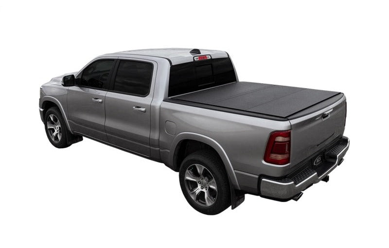 Access LOMAX Tri-Fold Cover Black Urethane 19+ Dodge Ram - 5ft 7in Bed (Except Classic w/o RamBox)
