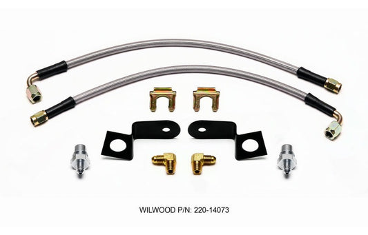 Wilwood Flexline Kit 14in. M10-1.00 90 Deg - #220-14073
