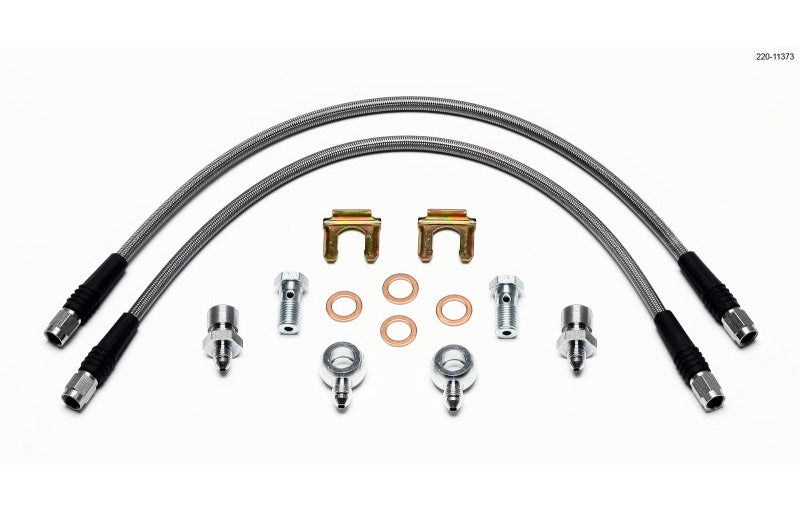 Wilwood Flexline Kit D52 Caliper 18in w/ Banjo 7/16-20 - #220-11373