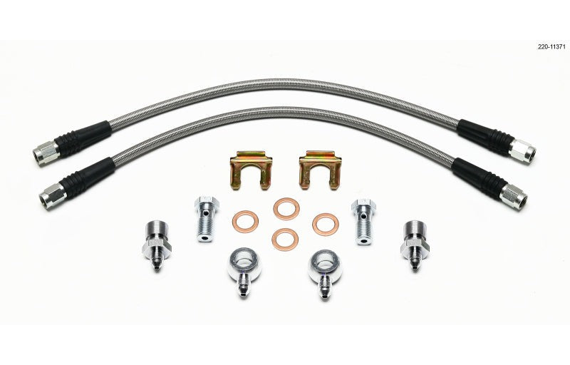 Wilwood Flexline Kit D52 Caliper 14in w/ Banjo 7/16-20 - #220-11371