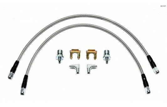 Wilwood Flexline Kit 22 inch 3/8-24 to 90 Degree - #220-11237
