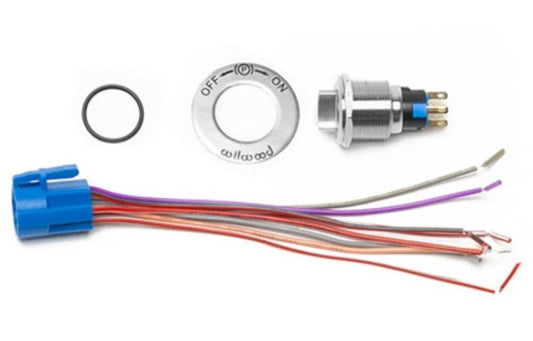 Wilwood Electronic Parking Brake Caliper Switch Kit with On/Off Sticker - #300-15936
