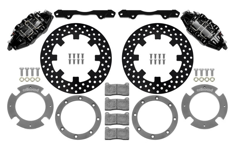 Wilwood 2024 Can Am Maverick Front Race Brake Kit 11.60in - Anodized - #140-18028