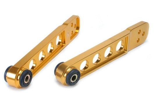 Skunk2 01-05 Honda Civic Gold Anodized Rear Lower Control Arm (Includes Socket Tool)