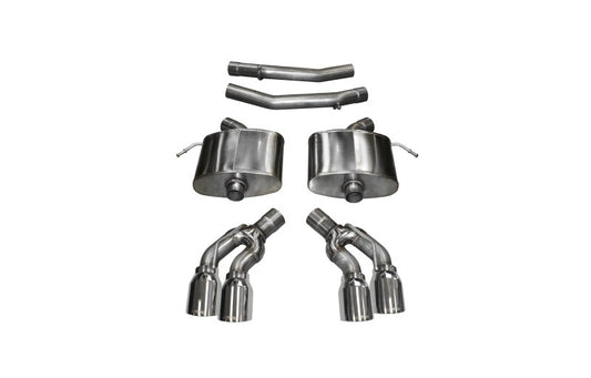 Corsa 2016-2019 Cadillac CTS V 6.2L V8 2.75in Polished Xtreme Axle-Back Exhaust