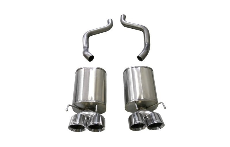 Corsa 2009-2013 Chevrolet Corvette (C6) 6.2L Polished Xtreme Axle-Back Exhaust with 4.5in Tips