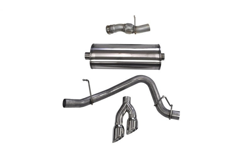 Corsa 2015-2020 GMC Yukon Denali 6.2L V8 Single Side Exit Cat-Back Exhaust w/ Polished Tips