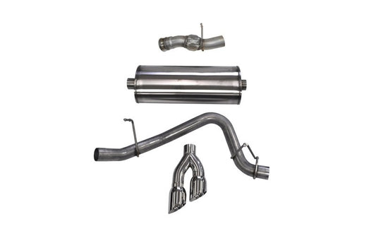 Corsa 2015-2020 GMC Yukon Denali 6.2L V8 Single Side Exit Cat-Back Exhaust w/ Polished Tips