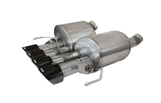 Corsa 2014-2019 Chevrolet Corvette C7 6.2L 2.75in Xtreme Valve-Back with Dual NPP & Quad Black Tips