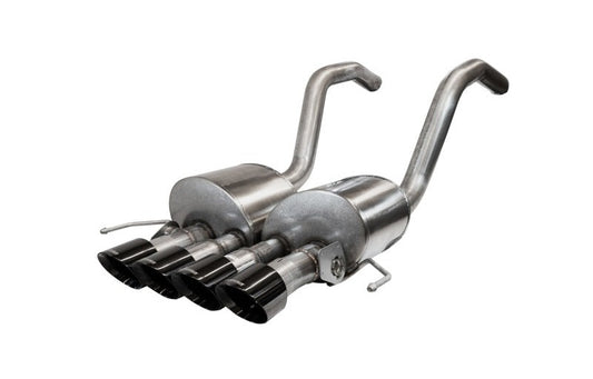 Corsa 2015-2019 Chevrolet Corvette C7 Z06 6.2L 2.75in Xtreme Axle-Back with Dual NPP & Quad Black Tips