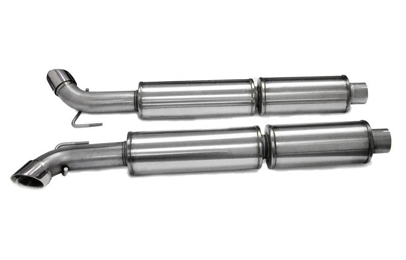 Corsa 2003-06 Dodge Viper 8.3L Polished Sport Cat-Back Exhaust (2.5in Inlet for Use with Stock Conv.)
