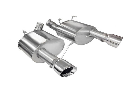 Corsa 2011-2014 Ford Mustang GT/Boss 302 5.0L V8 Polished Sport Axle-Back Exhaust