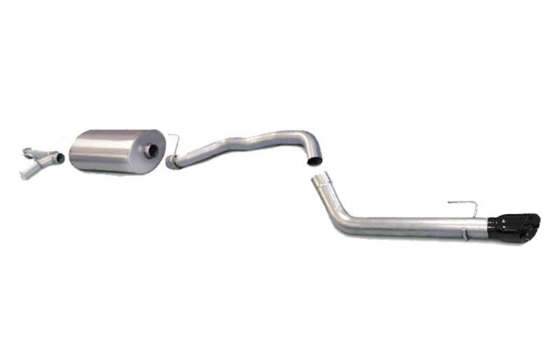 Corsa 2008-2017 Toyota Sequoia 5.7L V8 Touring Cat-Back Exhaust with Black 4in Tip