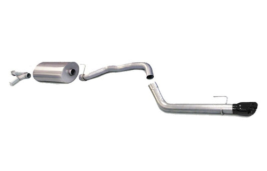 Corsa 2008-2017 Toyota Sequoia 5.7L V8 Touring Cat-Back Exhaust with Black 4in Tip