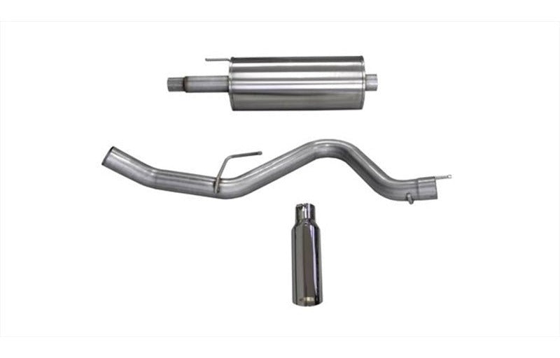 Corsa 2015-2020 Ford F-150 5.0L V8 Cat-Back Single Side Exit with 4.0in Polished Tip