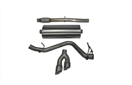 Corsa 2014-2019 Chevy Silverado 1500 5.3L V8 CC / SB 3in Single Side Exit Touring Cat-Back Exhaust