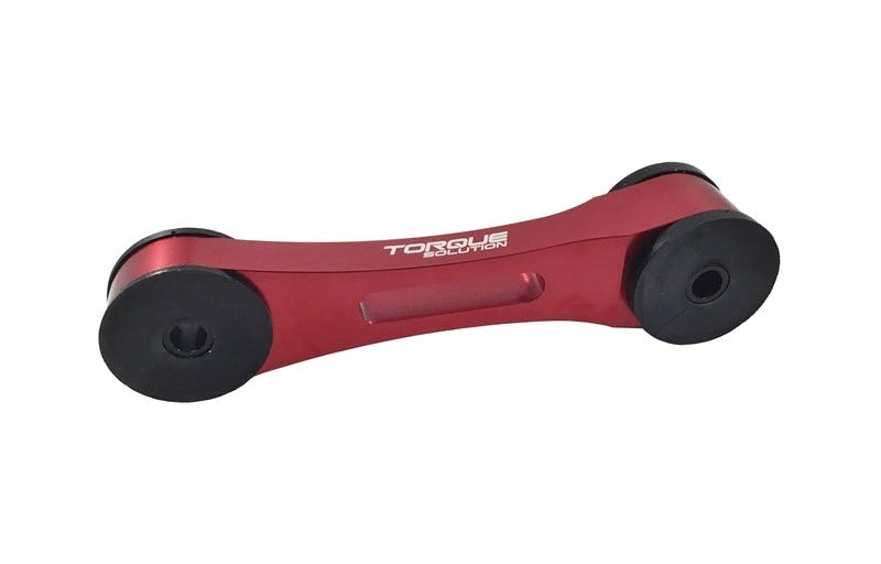 Torque Solution Billet Aluminum Pitch Stop Tranny Mount: Subaru - Red