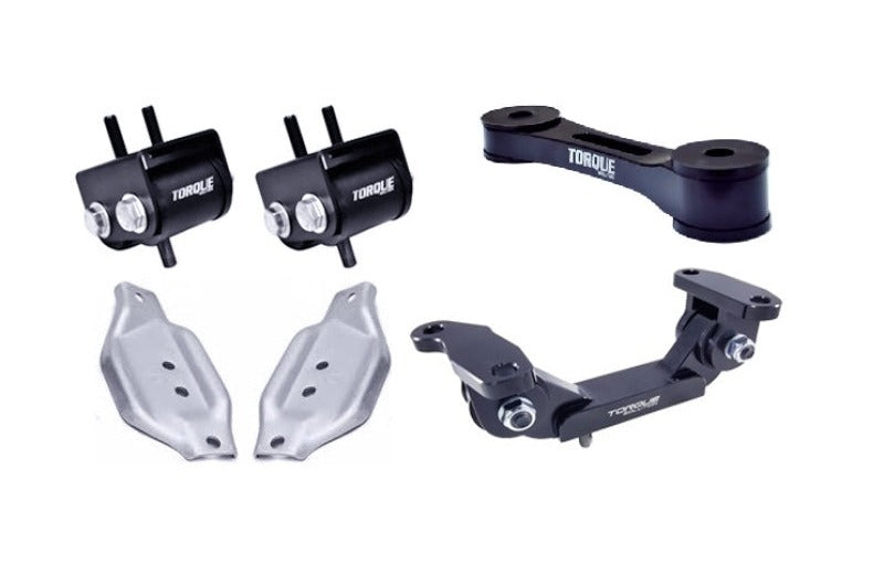 Torque Solution Engine / Trans / Pitch Mount Kit w/ Mount Plates: Subaru WRX 02-14 / STI 04+