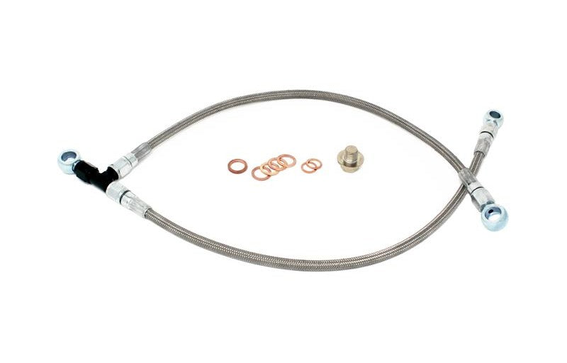 Torque Solution Turbo Oil Feed Line Kit - Subaru EJ Stock Location