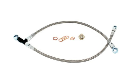 Torque Solution Turbo Oil Feed Line Kit - Subaru EJ Stock Location