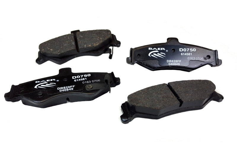 Baer Brakes 1998-2002 Chevrolet Camaro Claw Brake Rear Pads