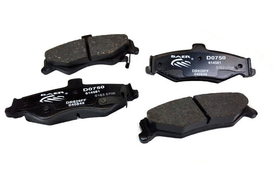 Baer Brakes 1998-2002 Chevrolet Camaro Claw Brake Rear Pads