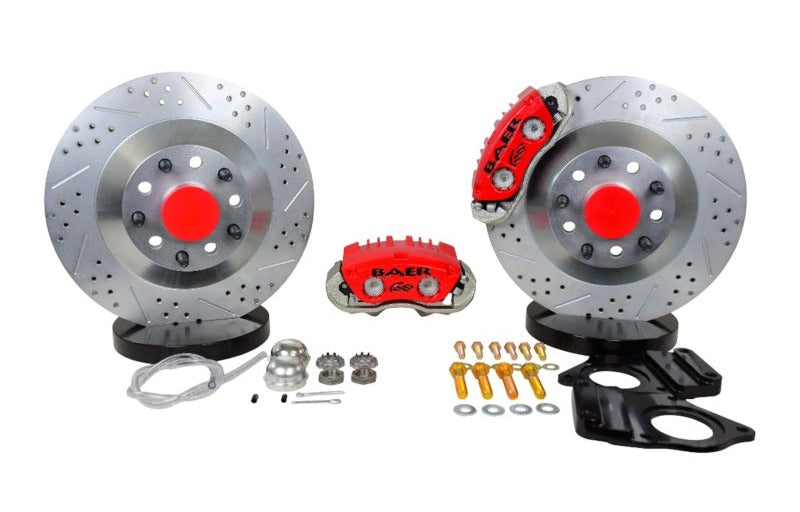 Baer Brakes Applications Using Mustang II Spindles 13in Classic Series Front Brake Kit — 5x4.5" BC