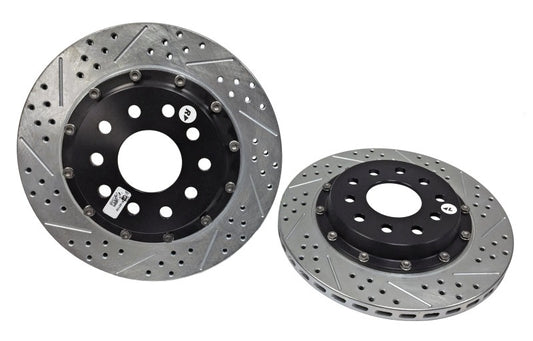 Baer Brakes 1988-1996 Chevrolet Corvette Eradispeed+ Rear SDZ 2-Piece Performance Brake Rotors