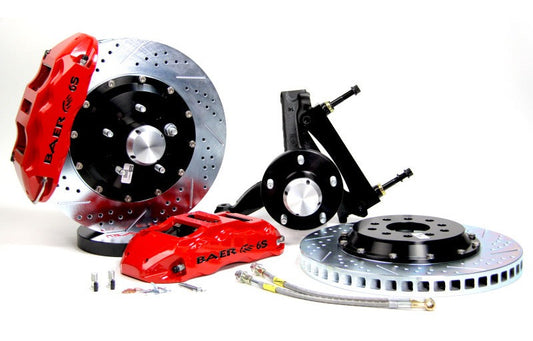 Baer Brakes 1977-1996 Chevrolet Caprice STD Studs 14in Extreme+ Front SDZ Brake Kit - Red