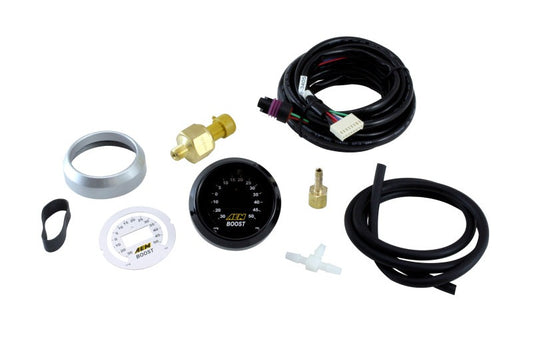 AEM 52mm Boost Digital Gauge -30-50psi